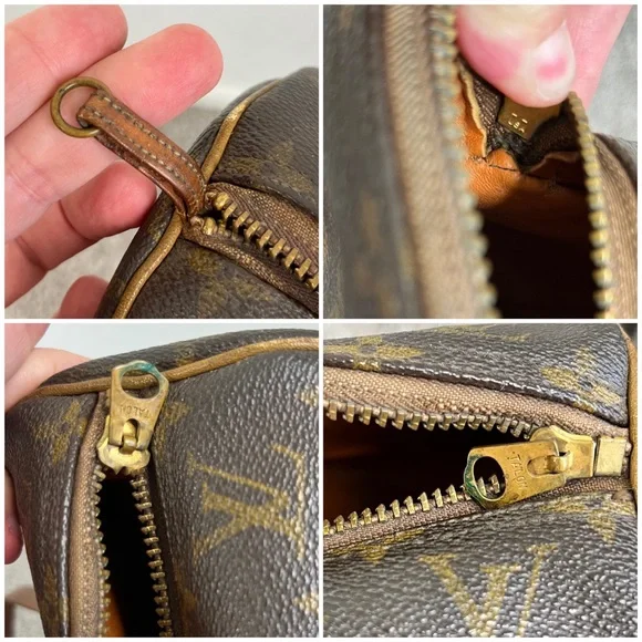 Louis Vuitton Papillon 26 Leather Logomania Bag - Picture 10 of 12